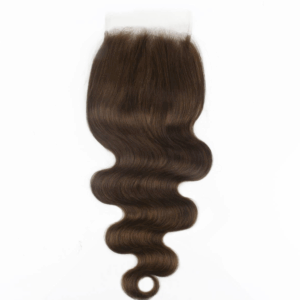 Medium Brown Body Wave 5×5 HD Closure