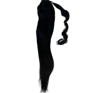 Jet Black Ponytail